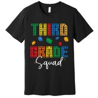 3rd Grade Squad Third Teacher Student Team Back To School Premium T-Shirt