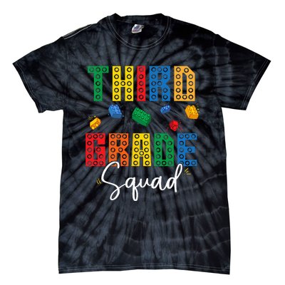 3rd Grade Squad Third Teacher Student Team Back To School Tie-Dye T-Shirt