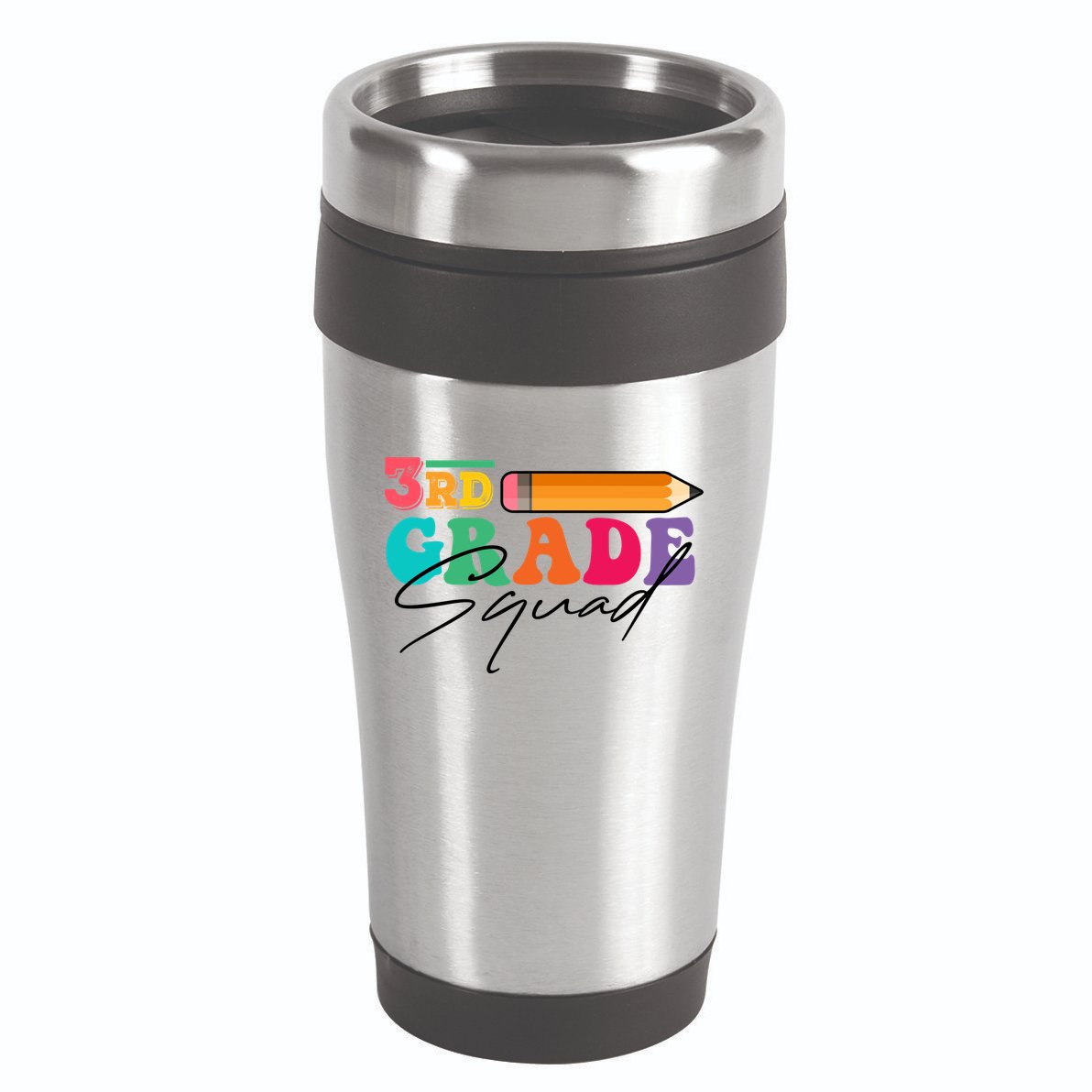 3rd Grade Squad,Team 3rd Third Grade Gift Teacher Back To School Gift Funny Gift 16oz Travel Tumbler