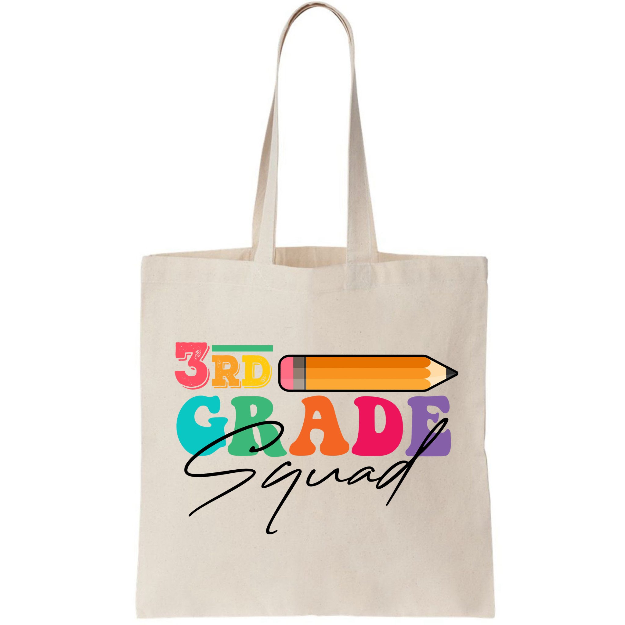 3rd Grade Squad,Team 3rd Third Grade Gift Teacher Back To School Gift Funny Gift Bag