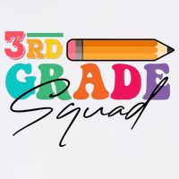 3rd Grade Squad,Team 3rd Third Grade Gift Teacher Back To School Gift Funny Gift Doggie Tank