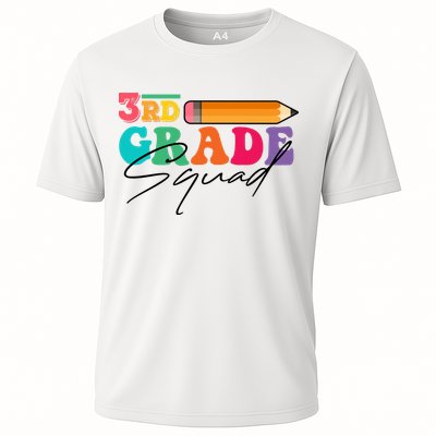 3rd Grade Squad,Team 3rd Third Grade Gift Teacher Back To School Gift Funny Gift Performance Shirt