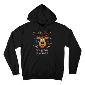 3rd Grade Squad Reindeer Christmas Hoodie