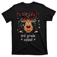 3rd Grade Squad Reindeer Christmas T-Shirt