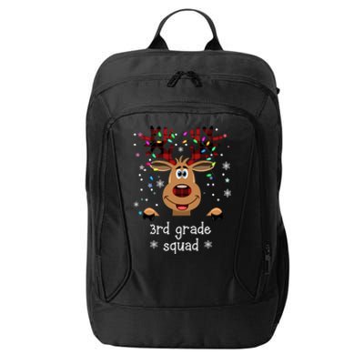 3rd Grade Squad Reindeer Christmas City Backpack