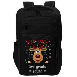 3rd Grade Squad Reindeer Christmas Impact Tech Backpack