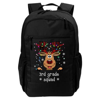 3rd Grade Squad Reindeer Christmas Daily Commute Backpack