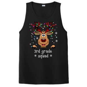 3rd Grade Squad Reindeer Christmas PosiCharge Competitor Tank