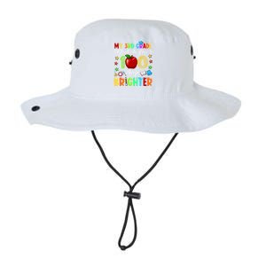 3rd Grade Teacher 100th Day Of School 100 Days Brighter Gift Legacy Cool Fit Booney Bucket Hat