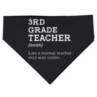 3rd Grade Teacher Idea For Third Grade Teacher Gift USA-Made Doggie Bandana