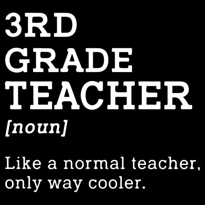 3rd Grade Teacher Idea For Third Grade Teacher Gift Bucket Hat