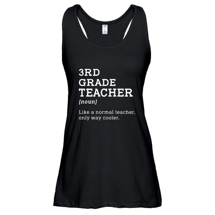 3rd Grade Teacher Idea For Third Grade Teacher Gift Ladies Essential Flowy Tank