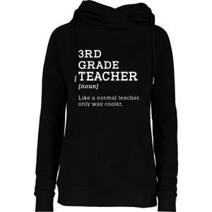 3rd Grade Teacher Idea For Third Grade Teacher Gift Womens Funnel Neck Pullover Hood