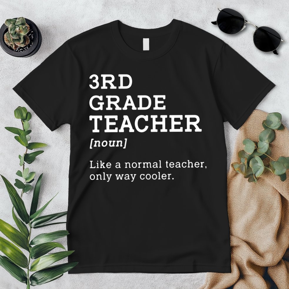 3rd Grade Teacher Idea For Third Grade Teacher Gift Premium T-Shirt
