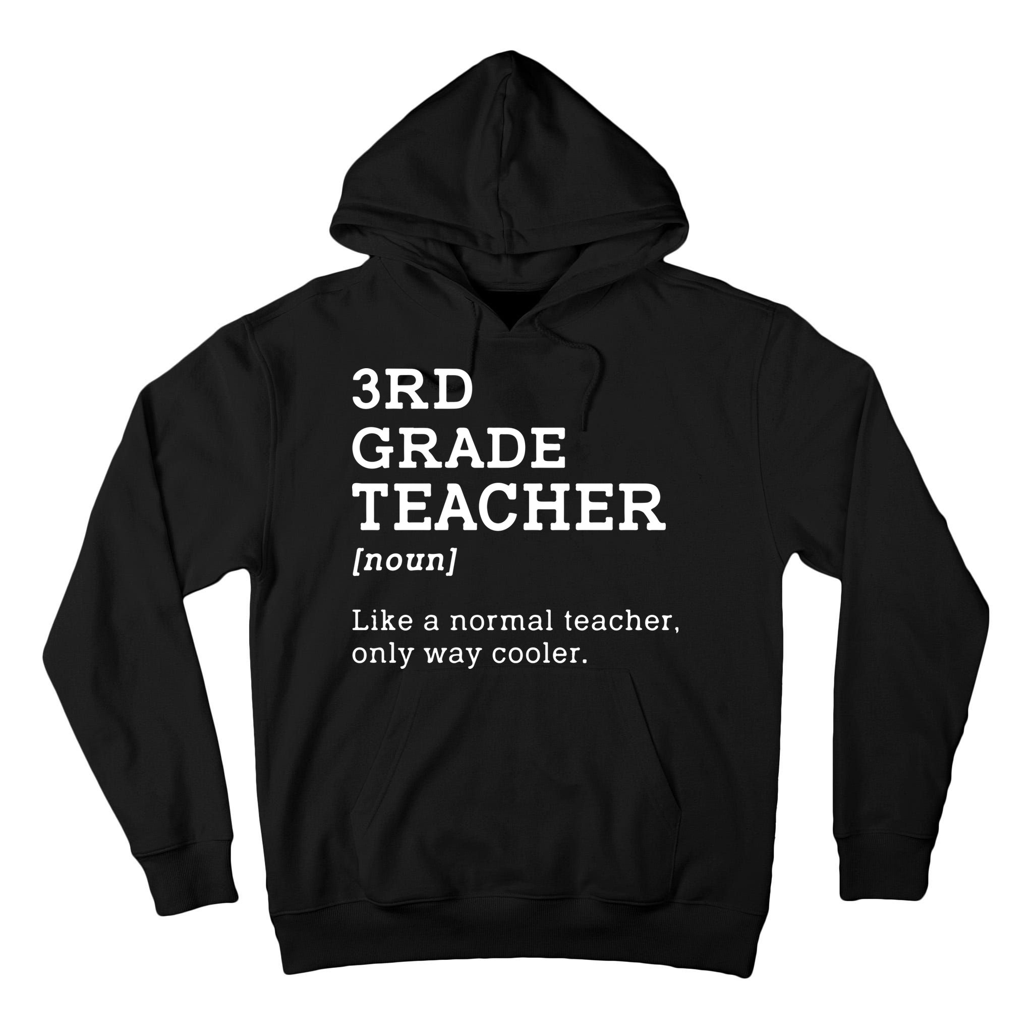 3rd Grade Teacher Idea For Third Grade Teacher Gift Tall Hoodie