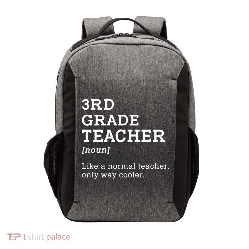 3rd Grade Teacher Idea For Third Grade Teacher Gift Vector Backpack