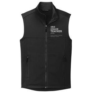 3rd Grade Teacher Idea For Third Grade Teacher Gift Collective Smooth Fleece Vest