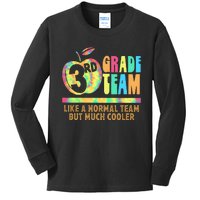 3rd Grade Team Like A Normal Team But Much Cooler Kids Long Sleeve Shirt