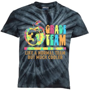 3rd Grade Team Like A Normal Team But Much Cooler Kids Tie-Dye T-Shirt