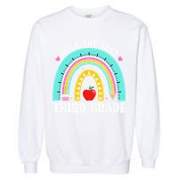 3rd Grade Teacher Rock The Test Day Third Grade Testing Day Garment-Dyed Sweatshirt