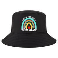3rd Grade Teacher Rock The Test Day Third Grade Testing Day  Cool Comfort Performance Bucket Hat
