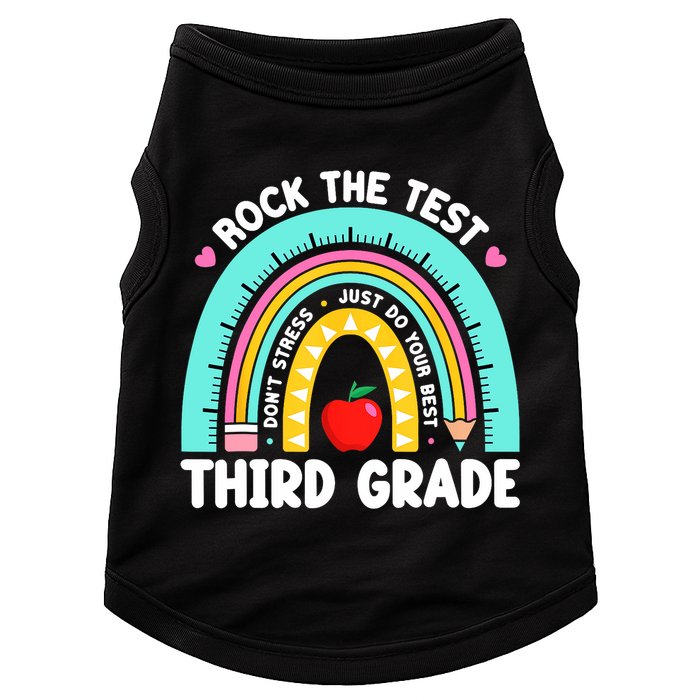 3rd Grade Teacher Rock The Test Day Third Grade Testing Day  Doggie Tank