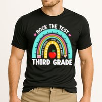 3rd Grade Teacher Rock The Test Day Third Grade Testing Day  Performance Shirt