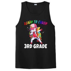 3rd Grade Unicorn First Day Of School Gift Rainbow PosiCharge Competitor Tank