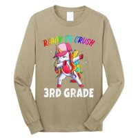 3rd Grade Unicorn First Day Of School Gift Rainbow Long Sleeve Shirt