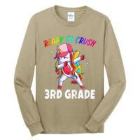 3rd Grade Unicorn First Day Of School Gift Rainbow Tall Long Sleeve T-Shirt