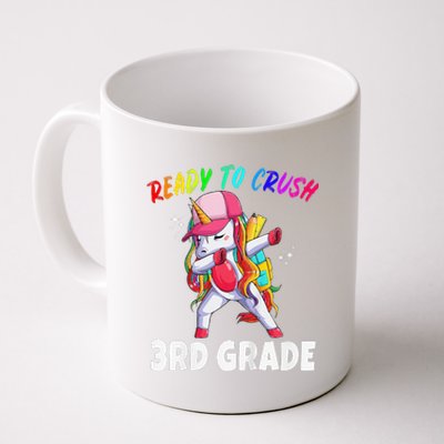 3rd Grade Unicorn First Day Of School Gift Rainbow Coffee Mug