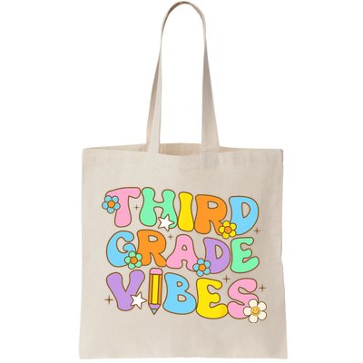 3rd Grade Vibes Back To School Retro Third Grade Teachers Bag