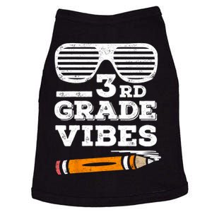 3rd Grade Vibes Funny Third Grade Back To School Doggie Tank