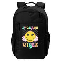 3rd Grade Vibes Smile Face Back To School Third Grade Daily Commute Backpack