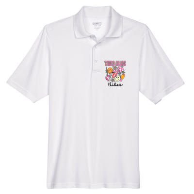 3rd Grade Vibes Team Retro First Day Of School Teacher Men's Origin Performance Piqué Polo