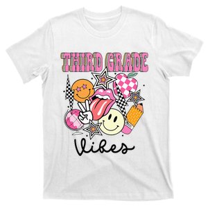 3rd Grade Vibes Team Retro First Day Of School Teacher T-Shirt