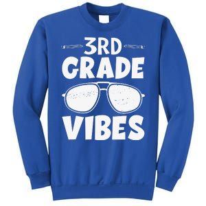 3rd Grade Vibers Glassess Teacher Student Back To School Sweatshirt