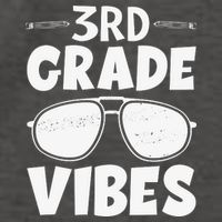 3rd Grade Vibers Glassess Teacher Student Back To School Vector Backpack