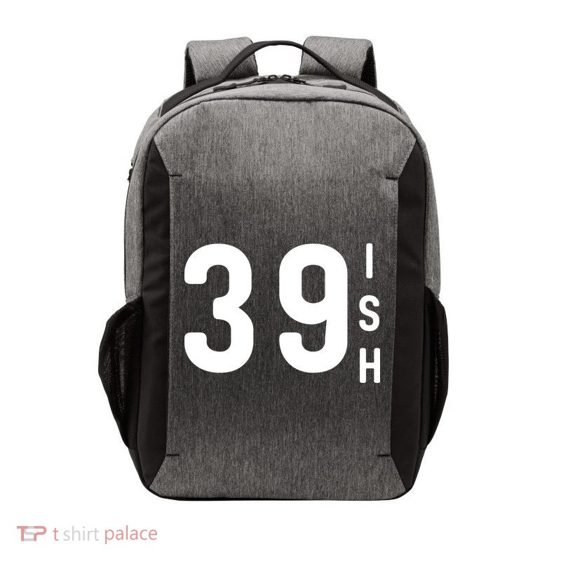 39 Ish Funny 40th Birthday Idea 40th 39th 39ish Birthday Vector Backpack