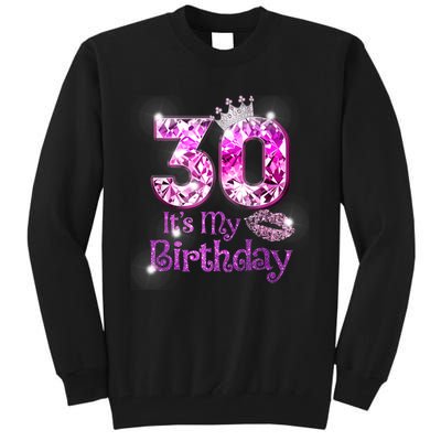 30 It's My Birthday 1992 30th Birthday Gifts Wom.e.n Girls Tall Sweatshirt