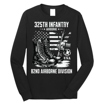 325th Infantry Regiment 82nd Airborne Division Veteran Long Sleeve Shirt