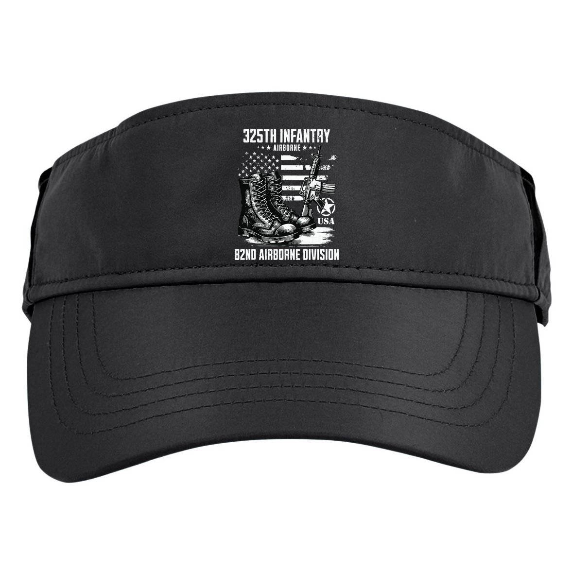 325th Infantry Regiment 82nd Airborne Division Veteran Adult Drive Performance Visor