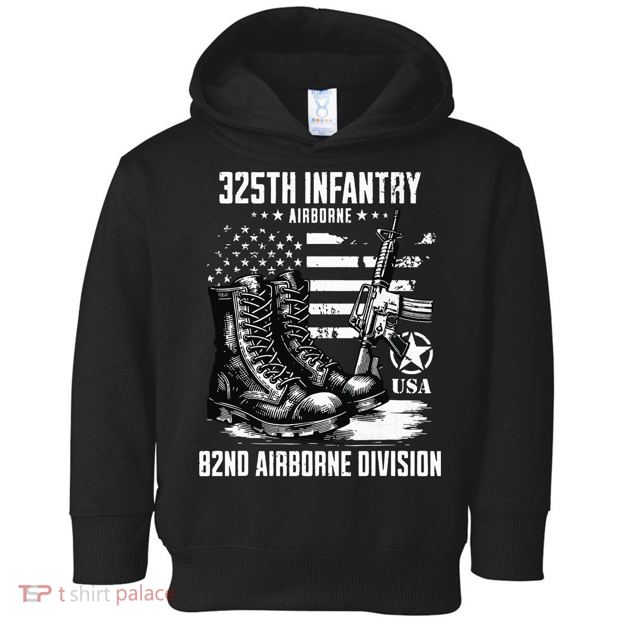 325th Infantry Regiment 82nd Airborne Division Veteran Toddler Hoodie