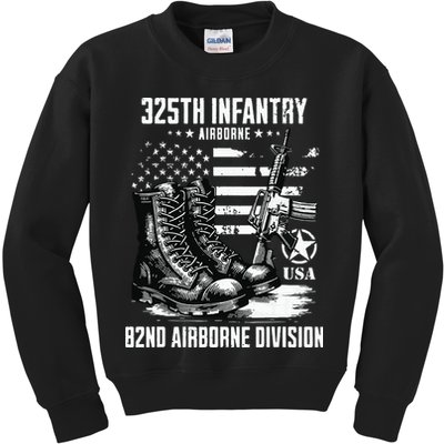 325th Infantry Regiment 82nd Airborne Division Veteran Kids Sweatshirt