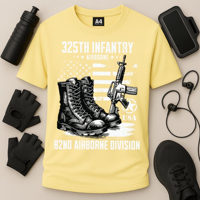 325th Infantry Regiment 82nd Airborne Division Veteran Cooling Performance Crew T-Shirt