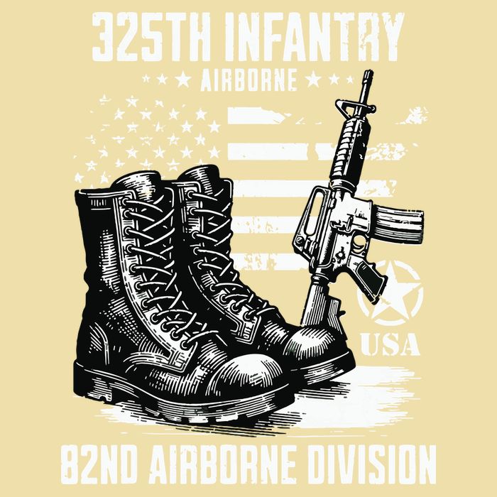 325th Infantry Regiment 82nd Airborne Division Veteran Cooling Performance Crew T-Shirt