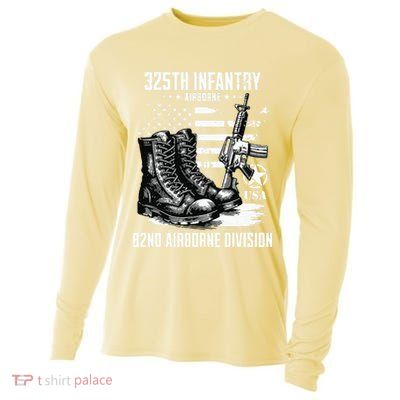 325th Infantry Regiment 82nd Airborne Division Veteran Cooling Performance Long Sleeve Crew
