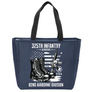 325th Infantry Regiment 82nd Airborne Division Veteran Zip Tote Bag