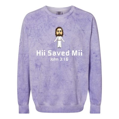 316 Jesus Colorblast Crewneck Sweatshirt