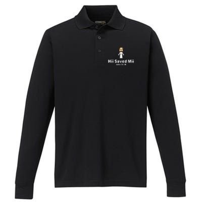 316 Jesus Performance Long Sleeve Polo